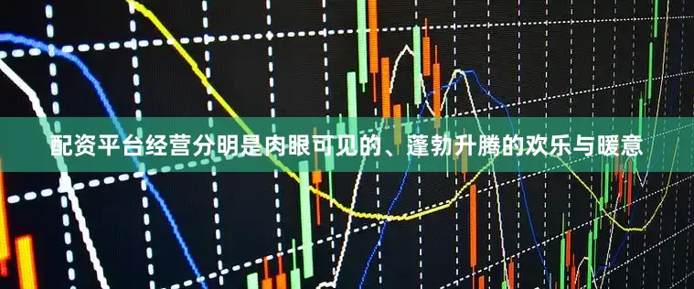 配资平台经营分明是肉眼可见的、蓬勃升腾的欢乐与暖意